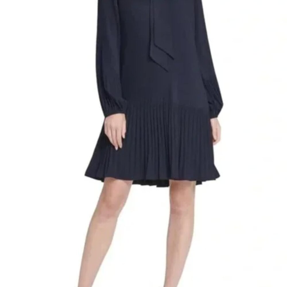 NWT DKNY Flowy Navy Dress